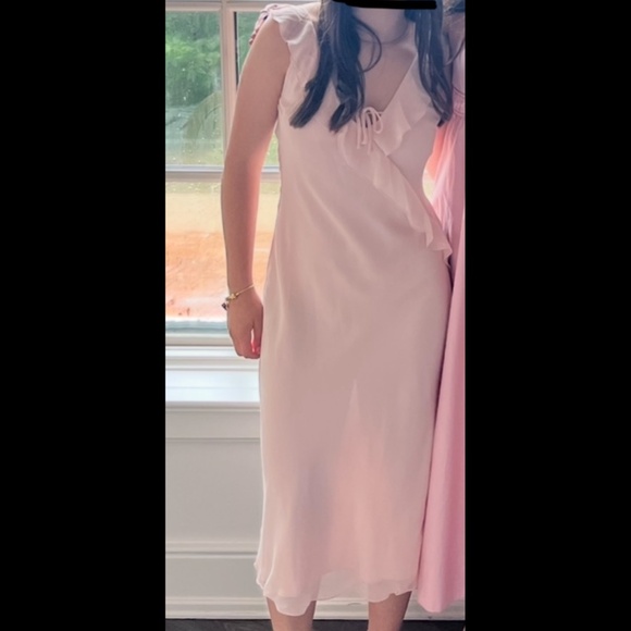 Wilfred Aritzia Pink midi dress (Size S) - Picture 5 of 5